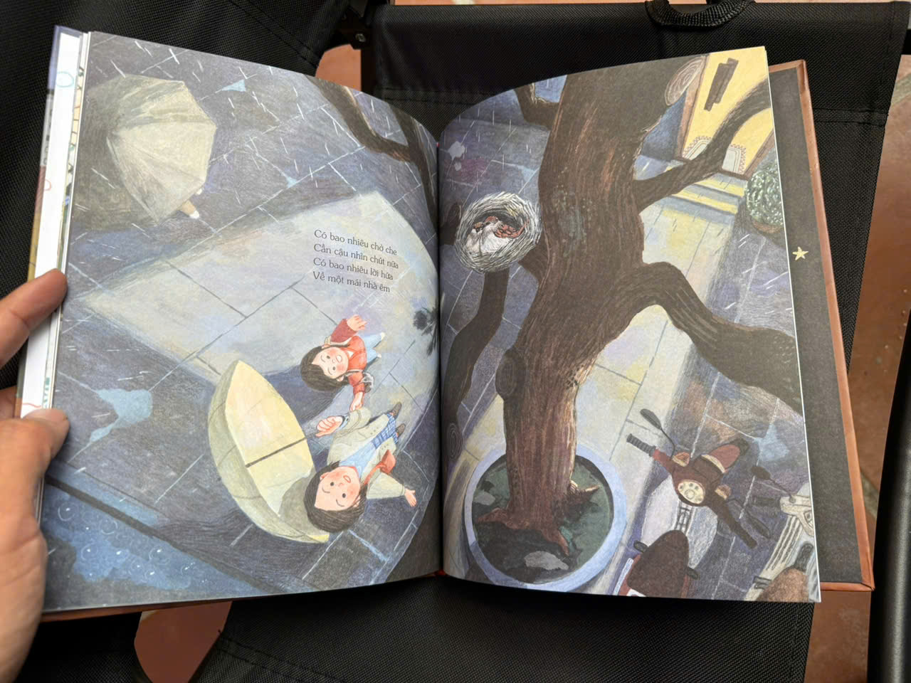 (Bìa cứng, In màu) DÁNG HÌNH CỦA ĐÊM - Quỳnh Hương - LêNa Nguyễn - Slowbooks