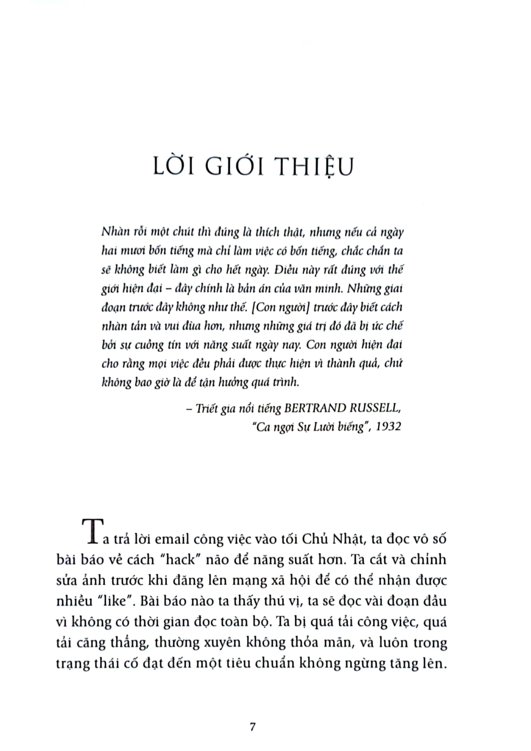 Lười - Một Lần Lười Bằng Mười Thang Thuốc Bổ (Tuệ Tri)