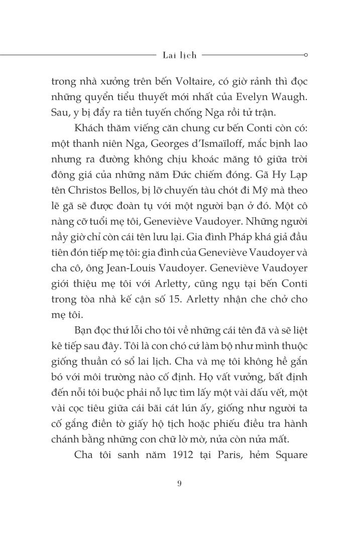 Lai Lịch