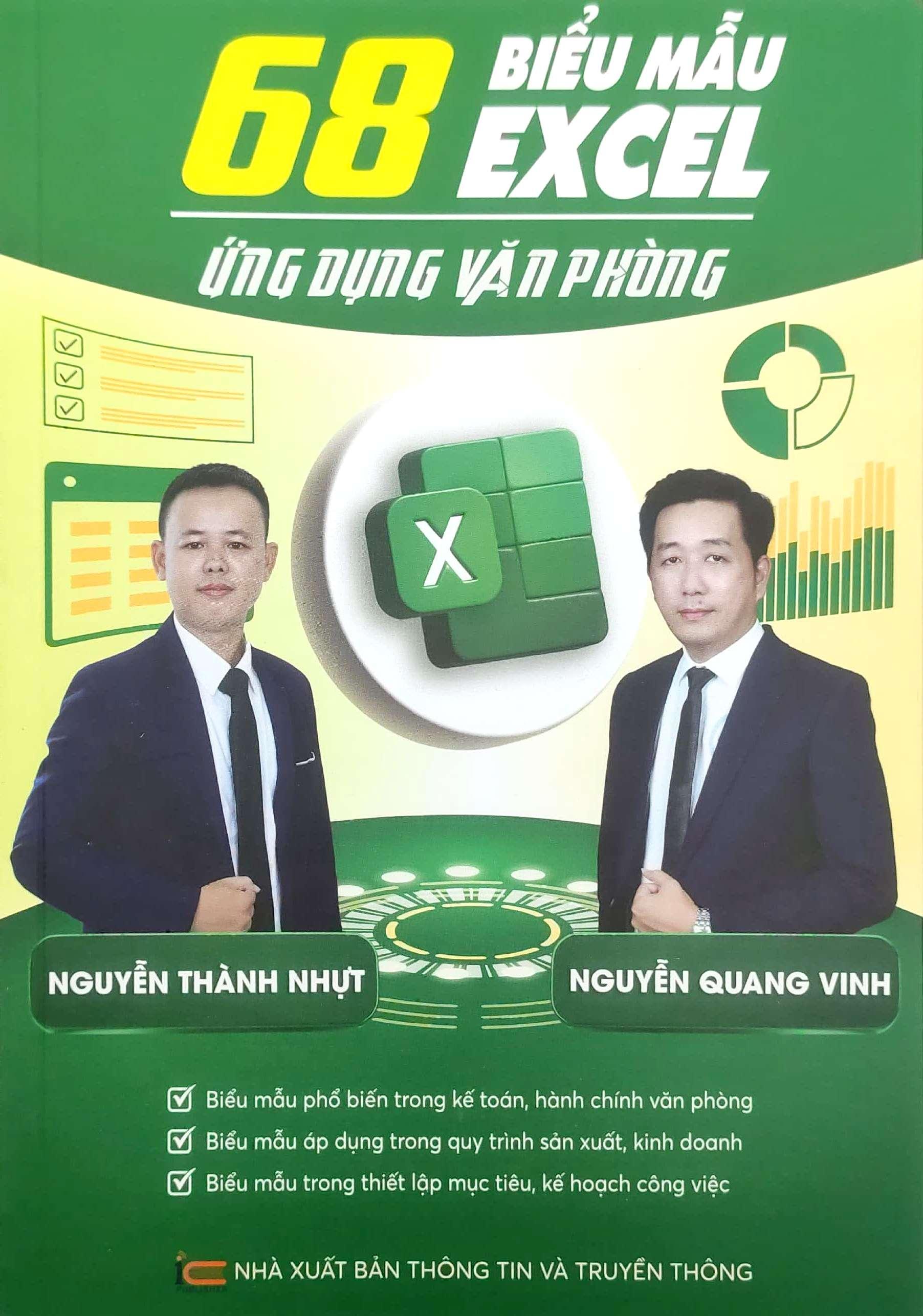 Sách - 68 Biểu Mẫu Excel Ứng Dụng Văn Phòng