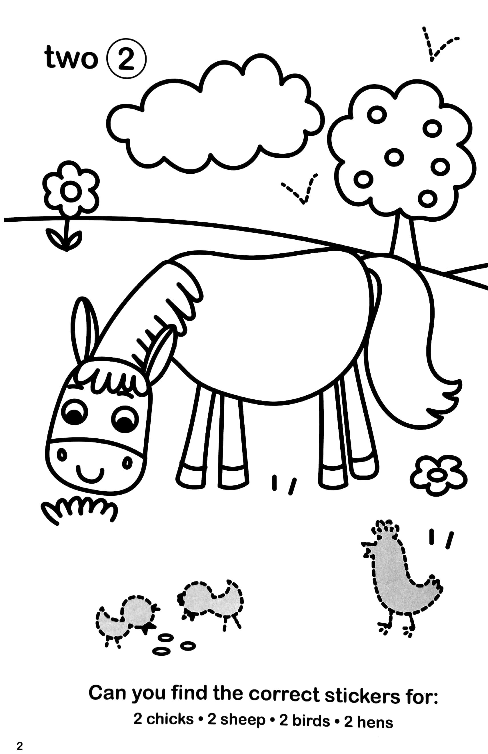 Mega Stickers: Early Learning