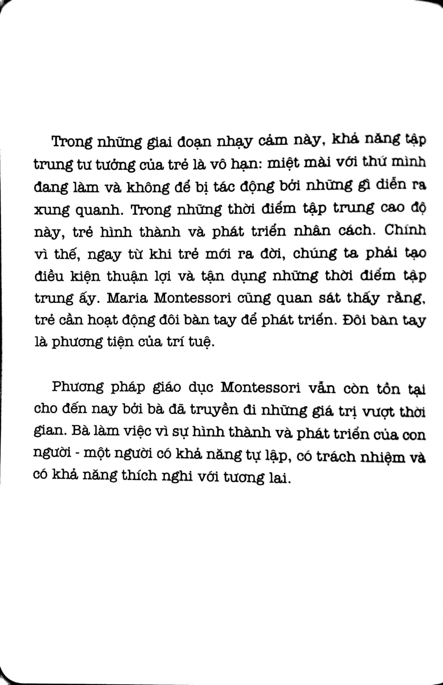 Học Montessori Để Dạy Trẻ Theo Phương Pháp Montessori - 100 Hoạt Động Montessori: Con Không Cần iPad Để Lớn