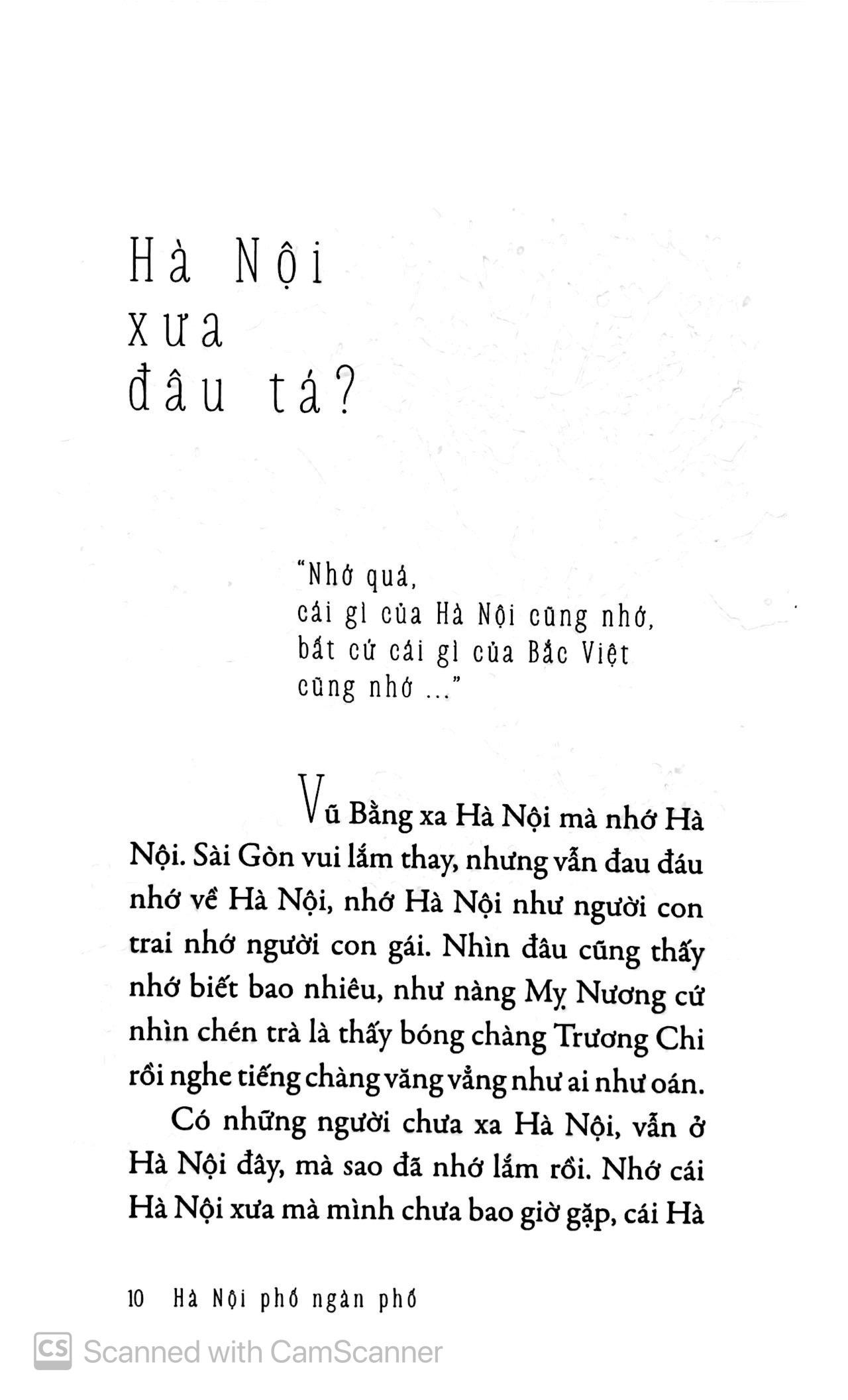 Hà Nội Phố Ngàn Phố