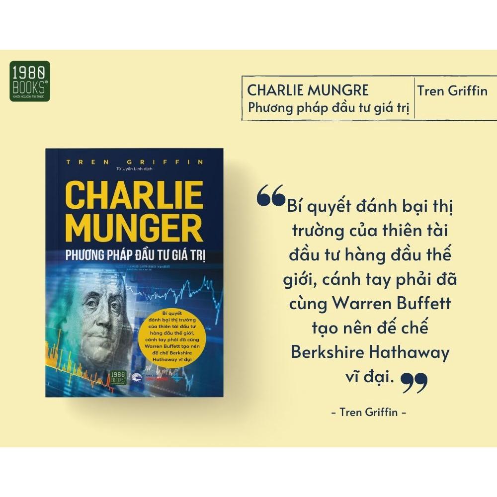 Sách Charlie Munger Phương Pháp Đầu Tư Giá Trị - BẢN QUYỀN