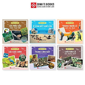 Sách - Khám Phá Thế Giới - Song Ngữ Việt Anh - Cho Trẻ 3 - 9 Tuổi - Combo 10 Cuốn - Đinh Tị Books