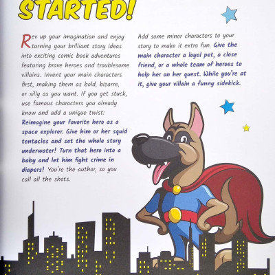 Draw Your Own Comic Book: Heroes And Villains