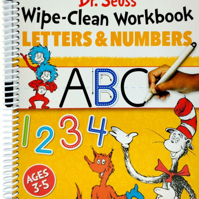 Dr. Seuss Wipe-Clean Workbook: Letters And Numbers: Activity Workbook For Ages 3-5