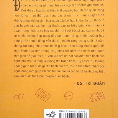 Để Con Được Ốm (Tái Bản 2022) - Nguyễn Trí Đoàn, Uyên Bùi