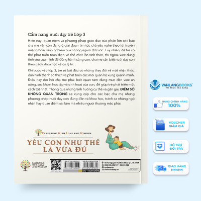 Yêu Con Như Thế Là Vừa Đủ - Điểm Số Không Quan Trọng - Cẩm Nang Nuôi Dạy Trẻ Lớp 3