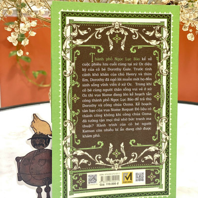 (DOROTHY VÀ XỨ OZ DIỆU KỲ) - TẬP 6: THÀNH PHỐ NGỌC LỤC BẢO - L. Frank Baum - Nguyễn Thị Hạnh dịch - Phuc Minh Books - NXB Văn học (Bìa mềm)