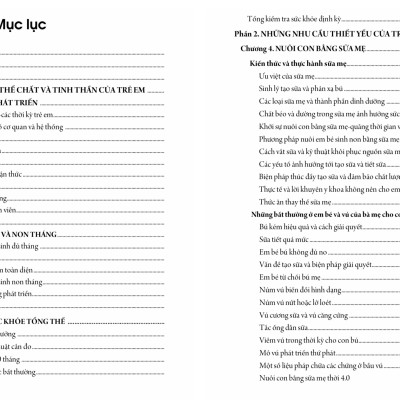 Chăm sóc sức khỏe trẻ em toàn diện: GIÚP TRẺ EM PHÁT TRIỂN TỐI ƯU- hiện đại kết hợp truyền thống