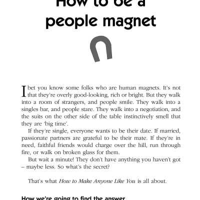 How To Make Anyone Like You (Paperback)