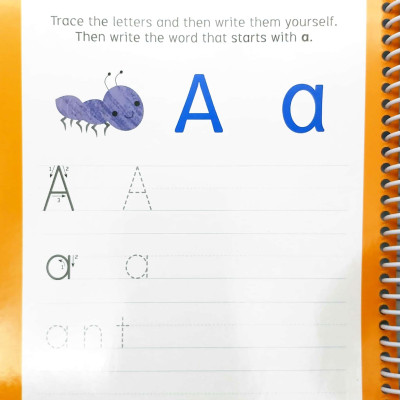 Little Genius Write And Wipe Bind Up - First Words