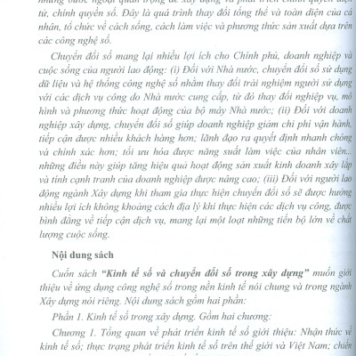 Kinh Tế Số Và Chuyển Đổi Số Trong Xây Dựng -PGS. TS. Bùi Mạnh Hùng, TS. Nguyễn Thị Thanh Huyền, ThS. Bùi Quang Linh 