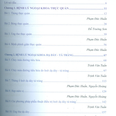 Bệnh Học Ngoại Khoa Tiêu Hóa (Dùng cho đào tạo sau đại học)