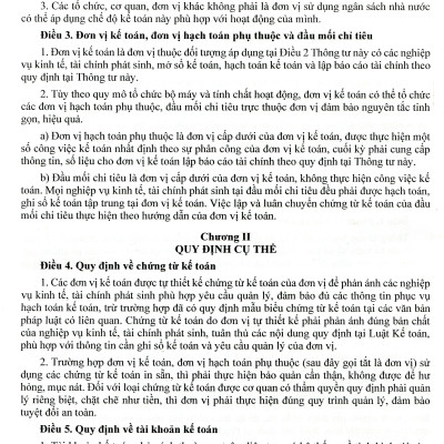 Chế Độ Kế Toán Hành Chính, Sự Nghiệp (theo Thông tư 24/2024/TT-BTC ngày 17/4/2024 của Bộ trưởng Bộ Tài chính)