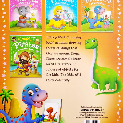 It’s My First Dinosaurs Colouring Book