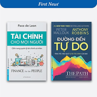 Sách Combo Tài Chính Cho Mọi Người + Đường Đến Tự Do - First News