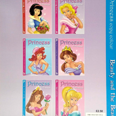 Princess Copy Colour: Beauty & The Beast