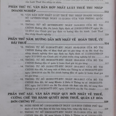 Chính Sách Thuế - Quy Định Mới Về Thuế và Hóa Đơn Chứng Từ 