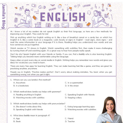 TĂNG CƯỜNG KĨ NĂNG ĐỌC, NGHE VÀ GIAO TIẾP TIẾNG ANH LỚP 9