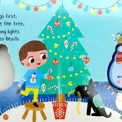 Xmas Silicon Squeaky Books - Snowman