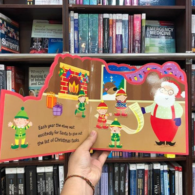 Shaped Eva Books Santas Worksh