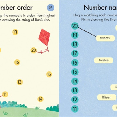 Sách tiếng Anh - Usborne Key Skills Practice Pad: Subtracting 5-6