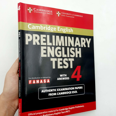 Cambridge Preliminary English Test 4 Student
