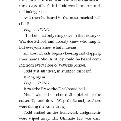 Sách ngoại văn: Wayside School Beneath The Cloud Of Doom