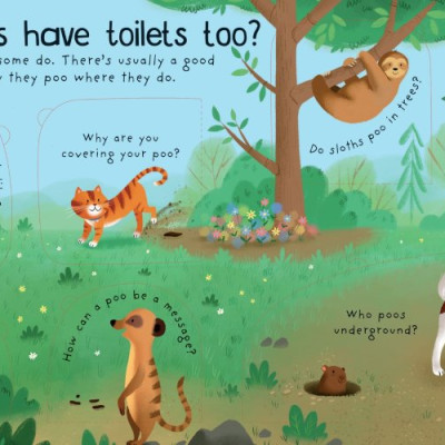 Sách tương tác thiếu nhi tiếng Anh: First Questions And Answers: Where Does Poo Go?