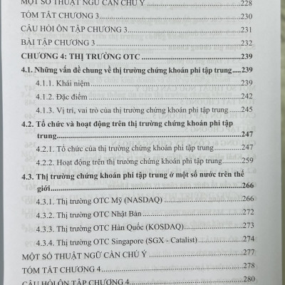 Sách - Giáo trình Thị trường Chứng khoán