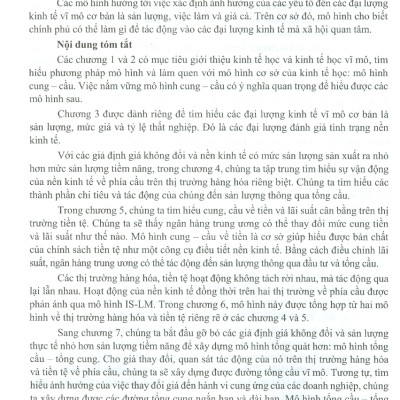 Giáo Trình Kinh Tế Học Vĩ Mô - PGS.TS. Nguyễn Ái Đoàn, TS. Nguyễn Thị Thu Thủy (Đồng chủ biên)