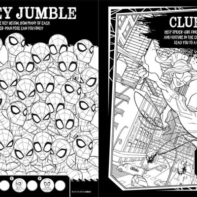 Marvel Spider-Man: Search & Find Colouring