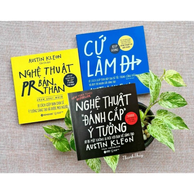 Combo 3 cuốn: Nghệ Thuật PR Bản Thân + Nghệ Thuật Đánh Cắp Ý Tưởng + Cứ Làm Đi - Bản Quyền
