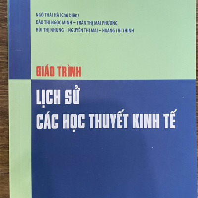 Sách - Giáo trình Lịch sử các học thuyết kinh tế