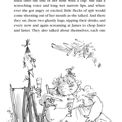 James and the Giant Peach (Roald Dahl, Illustrated by Quentin Blake)