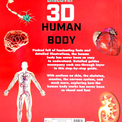 Discover 3D Human Body - Black Cover