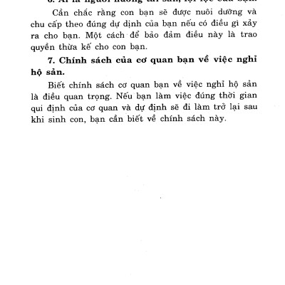 Bách Khoa Tri Thức Thai Sản - Mang Thai Và Những Điều Cần Biết _VT