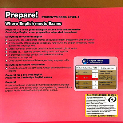 Cambridge English Prepare! Level 4 Student