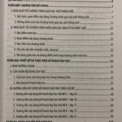 Sách - Hướng dẫn dạy học môn Giáo dục kinh tế và pháp luật theo chương trình giáo dục phổ thông mới