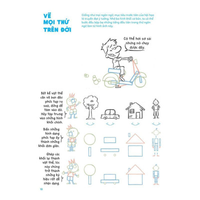 Học Vẽ Nhân Vật Truyện Tranh - Bản Quyền