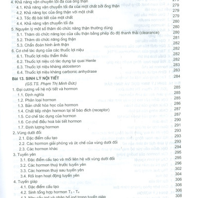 Sinh Lý Học (Sách đào tạo bác sĩ đa khoa) - GS.TS. Phạm Thị Minh Đức chủ biên