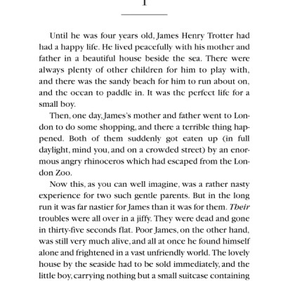 James and the Giant Peach (Roald Dahl, Illustrated by Quentin Blake)