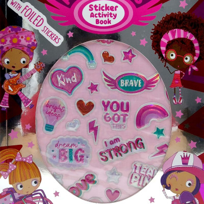 The Pink And Powerfuls Sticker Activity Books