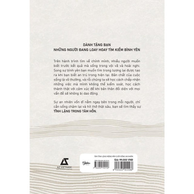 Sách Tâm Tĩnh Lặng Miệng Mỉm Cười Sống An Nhiên - Bản Quyền