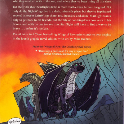 Wings Of Fire #4: The Dark Secret: A Graphic Novel