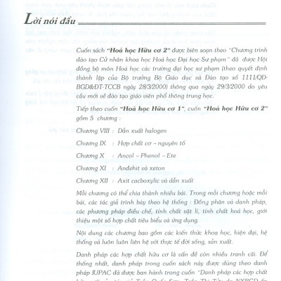 Hóa Học Hữu Cơ 2