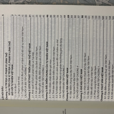 Giáo trình Địa lí tự nhiên Việt Nam