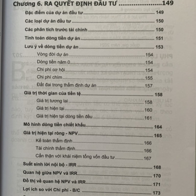 Tài chính kế toán dành cho nhà quản trị